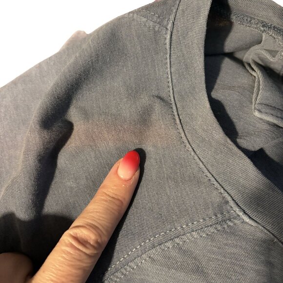 NWT $195 JAMES PERSE Slub Cotton Raglan Long Sleeve Henley 0 S Pullover LS Tee - Picture 3 of 4